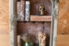 Haunted tiny library (kleine verwunschene Bibliothek)