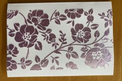3-D Karte Blumen