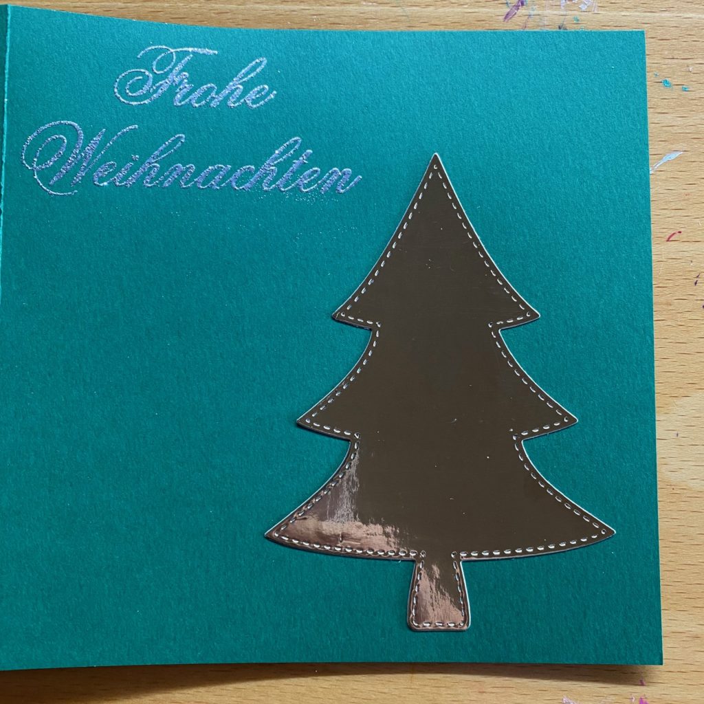 Weihnachtsbaum Gold